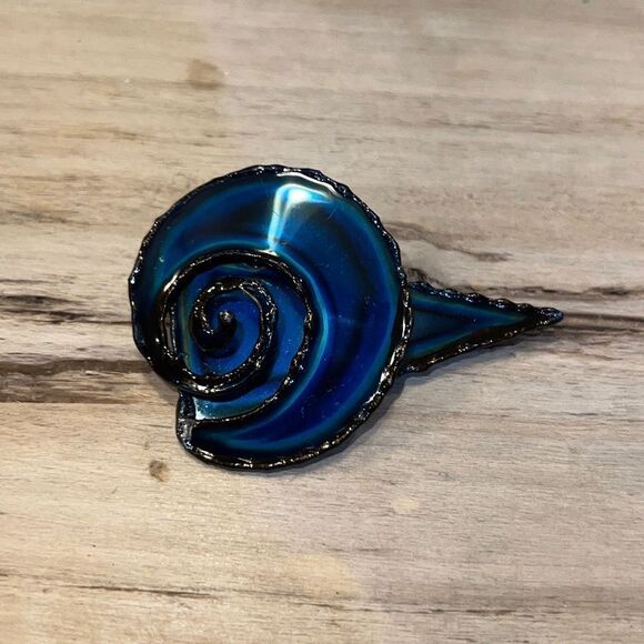 Original Brooch By David Wright Custom Made From ChromePlate NWT - Picture 1 of 7